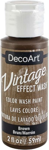 [0262443] Vintage Effects Wash 2 Oz. Brown