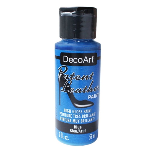[0262485] Patent Leather 2 Oz. Blue