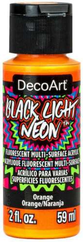 [0262494] Black Light Neons 2 Oz. Orange