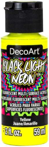 [0262495] Black Light Neons 2 Oz. Yellow