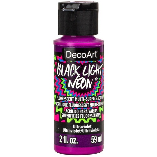[0262498] Black Light Neons 2 Oz. Ultraviolet