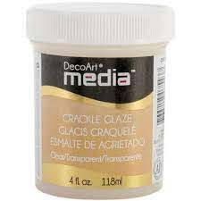[0262538] Media Crackle Glaze - Clear - 4 Oz.