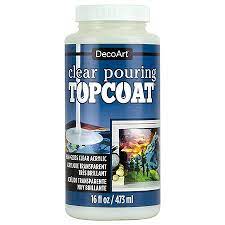 [0262540] Clear Pouring Top Coat - 8 Oz.