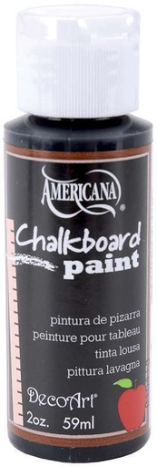 [0262546] Americana Black Slate Chalkboard Paint 2 Oz.