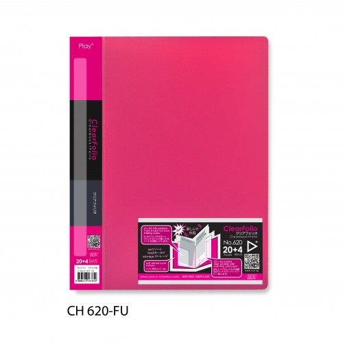 [0073176] KCK PLAY CLEARFOLIO 20+4- FUCHSIA