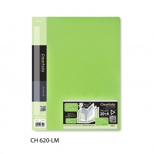 [0073178] KCK PLAY CLEARFOLIO 20+4- LIME