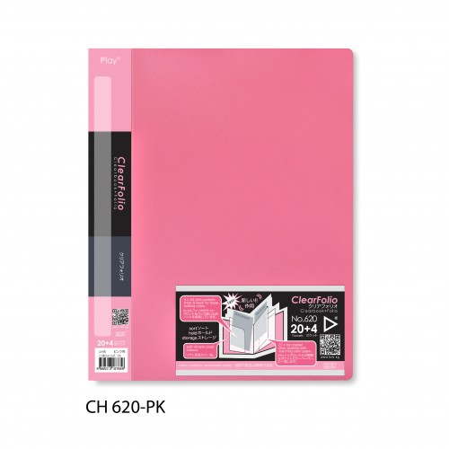 [0073180] KCK PLAY CLEARFOLIO 20+4- PINK