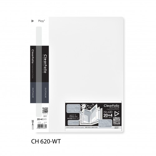 [0073183] KCK PLAY CLEARFOLIO 20+4- WHITE