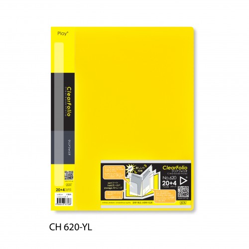[0073184] KCK PLAY CLEARFOLIO 20+4- YELLOW