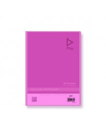 [0073215] KCK "PLAY" 20P CLEAR BOOK- LILAC