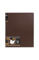 [0073219] KCK "PLAY" 10P ULTRA-MATT CLEAR BOOK- BROWN
