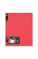 [0073224] KCK "PLAY" 10P ULTRA-MATT CLEAR BOOK- RED