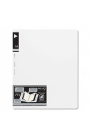 [0073226] KCK "PLAY" 10P ULTRA-MATT CLEAR BOOK- WHITE