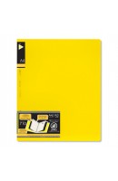 [0073227] KCK "PLAY" 10P ULTRA-MATT CLEAR BOOK- YELLOW