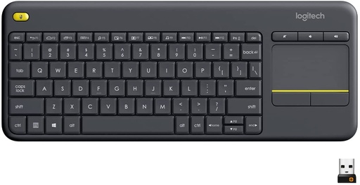 [1513016] Keyboard Wireless Logitech touchpad K400