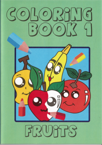 [1050040] Colouring Book 1 - Fruits