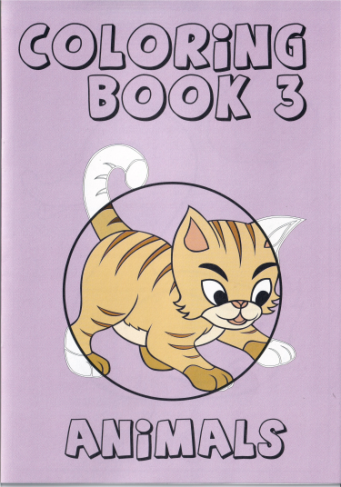 [1050042] Colouring Book 3 - Animals
