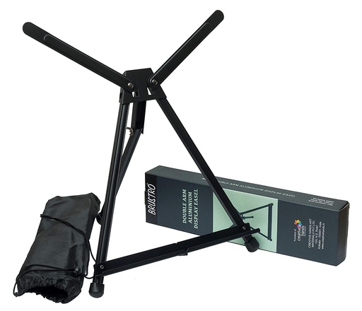 [0300510] Double Arm Aluminum Display Easel