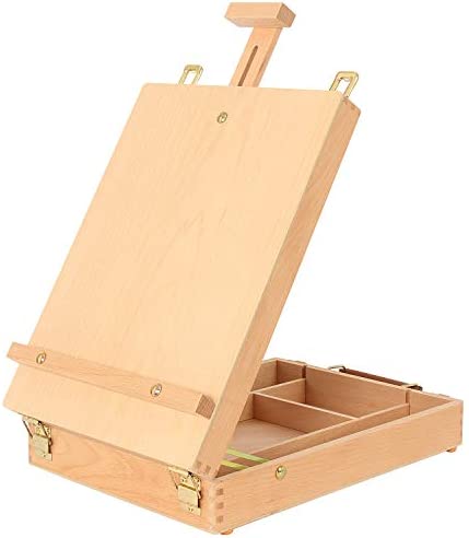 [0300522] Artists Laptop Easel Box with Pallete