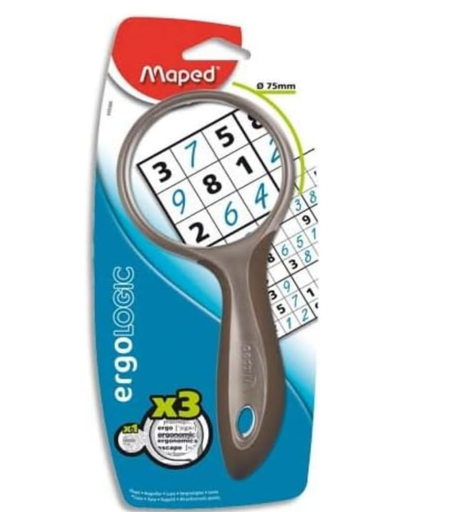 [0611348] Magnifying Glass 75mm Blister