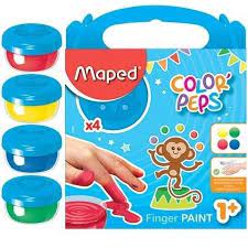[0620218] Finger Paint Set 4 Colours