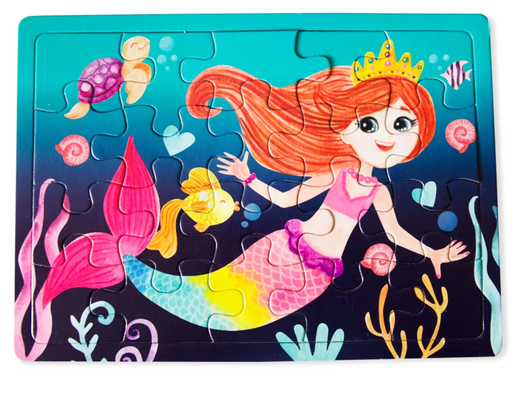 [0630155] Framed Puzzle - Mermaid 20 pcs