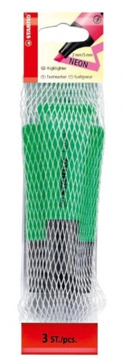 [0039095] Highlighter Neon Green 3 pcs 