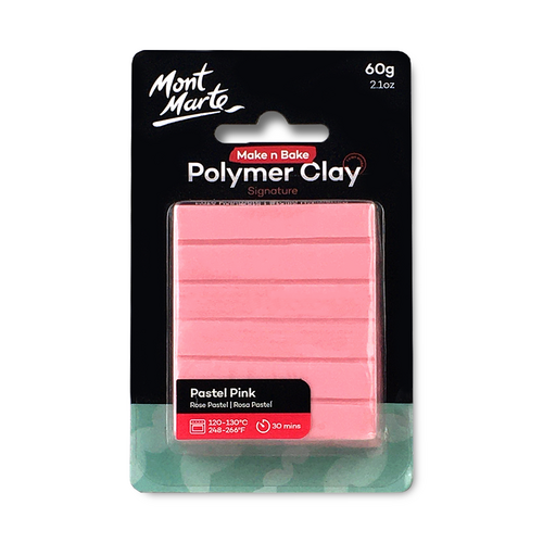 [0620751] Polymer Clay 60g Pastel Pink