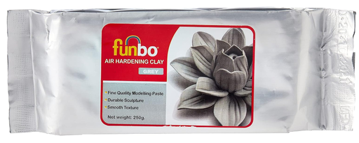 [0640457] Air Hardening Clay 250 gms Grey