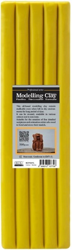 [0640668] KCK MODELLING CLAY "PRO" 500G- YELLOW