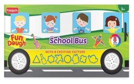 [0640808] Fun Dough School Bus 
