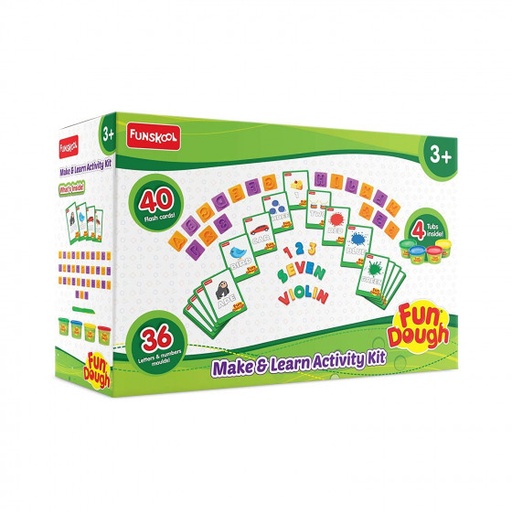 [0640811] Fun Dough Make Learn Activity Kit