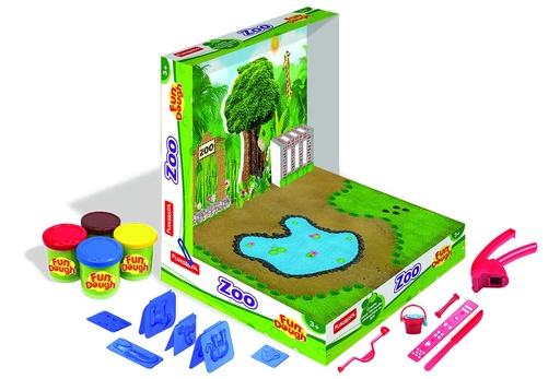 [0640817] Fun Dough Zoo 