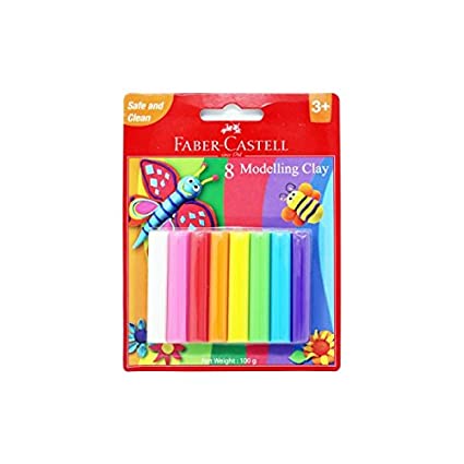 [0640824] Modelling Clay 100 gm 8 Colours