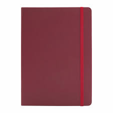 [0480804] Journal Fluct A5 Ruled Maroon 192 Pages