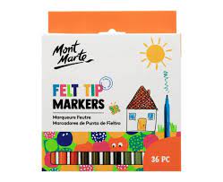 [0034210] Kids Felt tip markers 36pcs