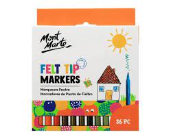 [0034210] Kids Felt tip markers 36pcs