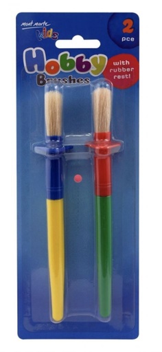 [0290016] Paint Brush with rest 2  ( kids hobby )