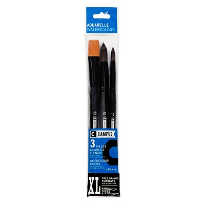 [0290413] Set Campus 3Brushx Aquarell XL