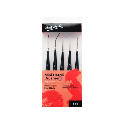 [0290545] Mini Detail Brush Set 5pc BMHS0033