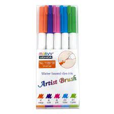 [0290740] Marvy Artist Brush Set - Vivid