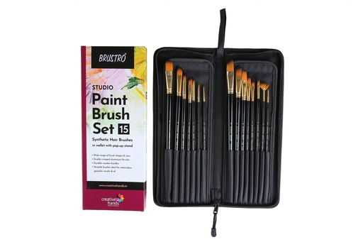 [0290756] Brustro Studio Paint Brush Set 15