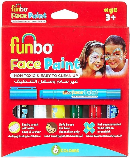 [0650067] Face Paint Sticks 6g