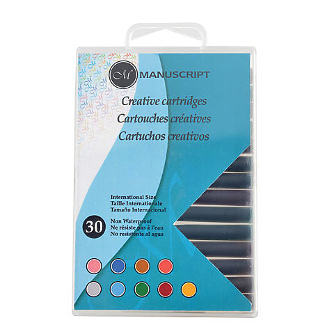 [0189962] Pen Creative Cartridges 9 Assorted Colours 30 pcs