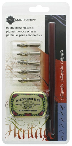 [0189966] Pen Nib Round Hand Set  No 2 - Nib  