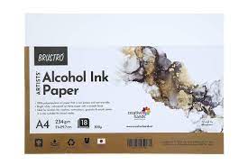 [2003252] Alcohol Ink Paper A4 234 GSM 300 Microns 18 Sheets Pack