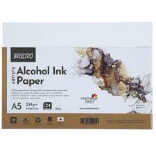 [2003253] Alcohol Ink Paper 234 GSM, 300 Microns A5 24 Sheets