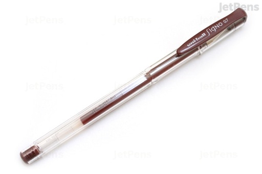 [0010277] Pen Uni Ball Signo 0.7 Brown