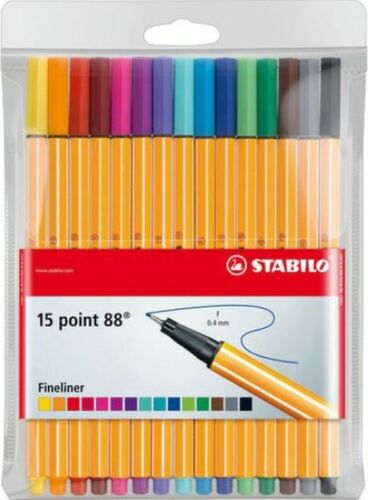 [0010608] Pen Drawing Fine Liner 0.4 15 Colours