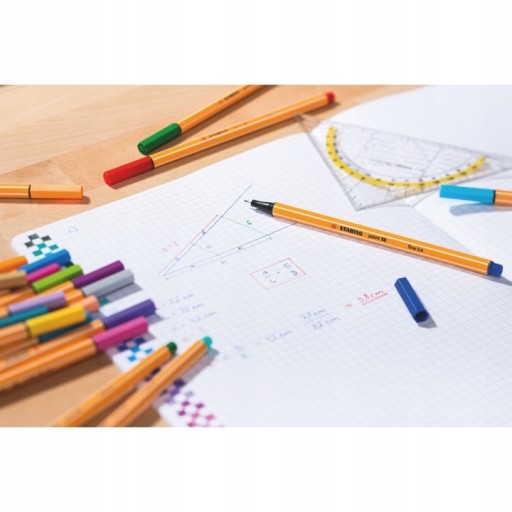 [0010677] Pen Fine Liner Point 0.4 24 Colours Box
